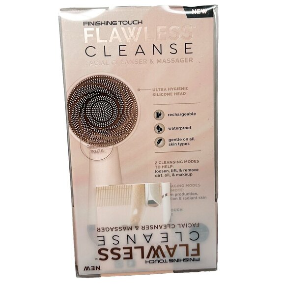 FINISHING TOUCH FLAWLESS  Cleanse Facial Cleanser and Massager Never Used - Picture 2 of 7